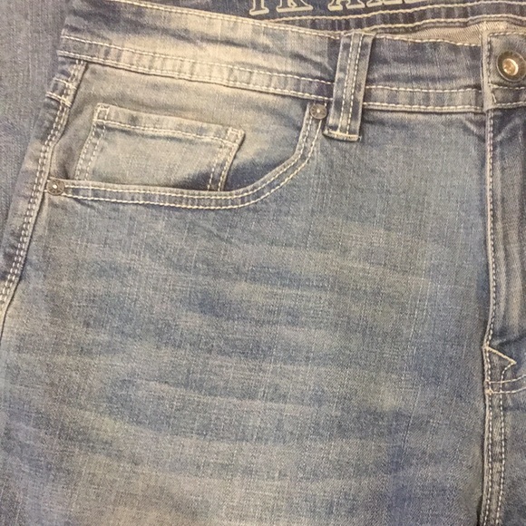 T.K. Axel Stretch Slim Boot Cut Jeans size W36 X L30 - Picture 11 of 14